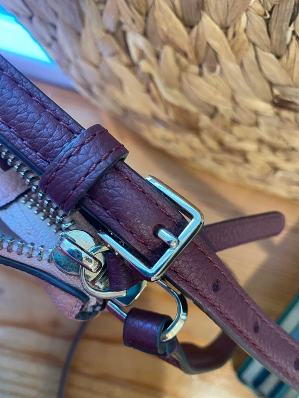 Kate Spade triple gusset crossbody-Jackson dusk buds-pink multi - Picture 8 of 10